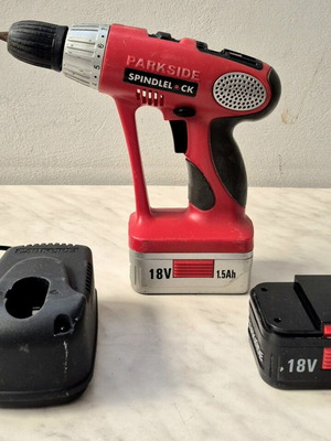 Parkside 18V cordless drill for repair or spare parts
