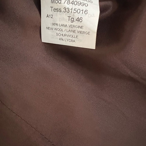 Seventy fur jacket brown size Small new