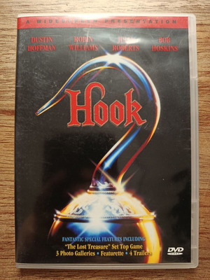 Hook DVD with Greek subtitles, slim case