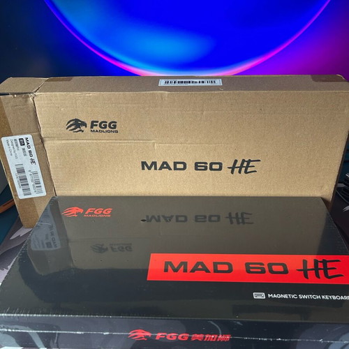 Madlions Professional MAD 60 HE RGB 1K Gaming Mechanical Keyboard new