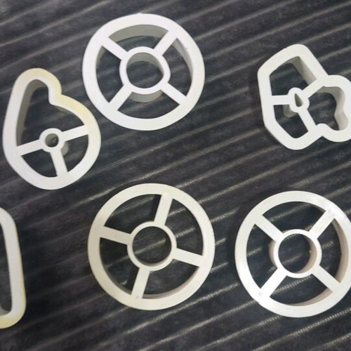 Pastry cutter set like new with numbers and letters