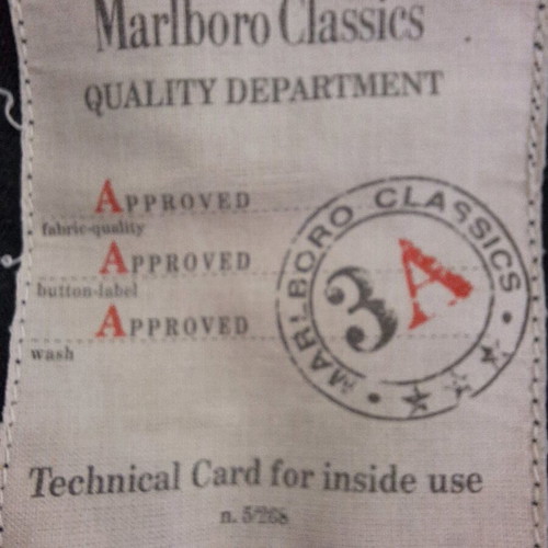 Marlboro Classics men's five-pocket pants used, gray, size L