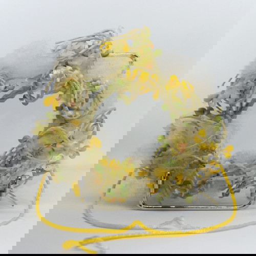 Πασχαλινή λαμπάδα vintage στολίδια 90s μεταχειρισμένη