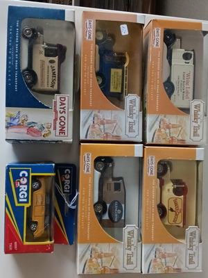 Σετ Whisky Cars 6 διαφορετικών μαρκών, σαν καινούργια