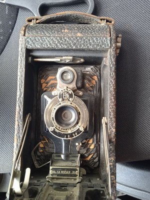 Vintage φωτογραφική μηχανή Kodak ( μη λειτουργική ) .