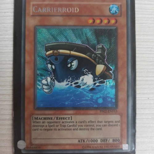 Carrierroid Yu-Gi-Oh! Secret Rare used