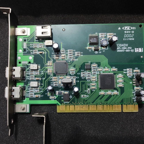 PCI expansion cards pack of 5 used, USB and Firewire