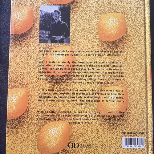 Fruit: The Art of Pastry by Cédric Grolet like new