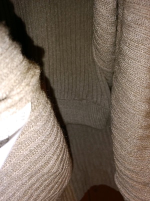 Rib set like new, beige