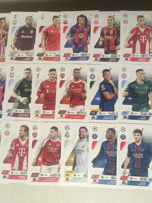 Topps Match Attax 70 κάρτες καινούριες συλλεκτικές