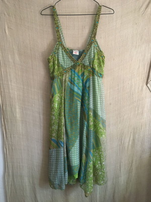 Y2K fairy midi dress with beads, Indian emporium, size M