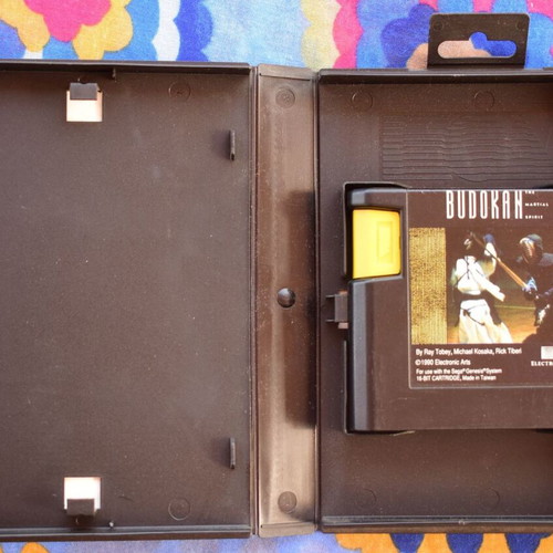 Budokan: The Martial Spirit Sega Mega Drive game used