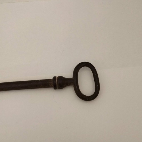 Door key old used from 1920 era