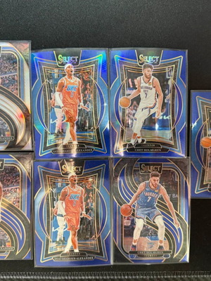 24-25 Panini Select NBA - Oclahoma City Thunder Lot