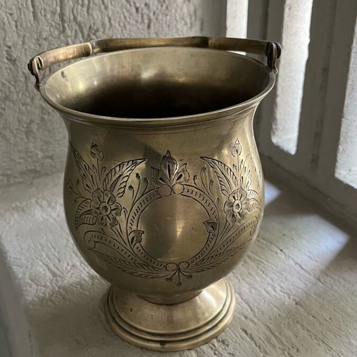 Vintage ice bucket used 17x13 (diameter)