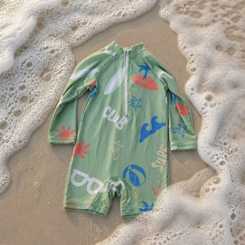 Orchestra baby boy swimsuit with SPF50 UV protection, like new