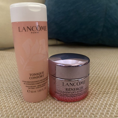 Lancôme Tonique Confort 50ml and Rénergie Collagen Lift-Xtend Cream 15ml new