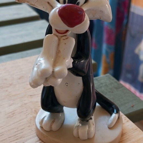 Sylvester Cat Figure Warner Bros Deagostini collectible like new 90s