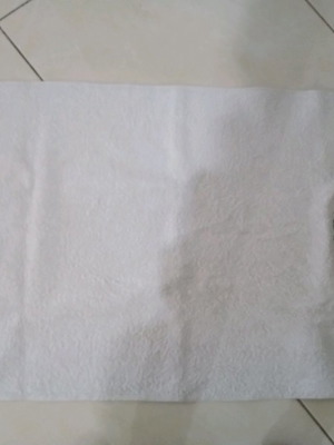 Face towel used with kitchen towels gift