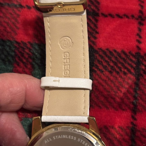 Gregio women's watch white and gold like new