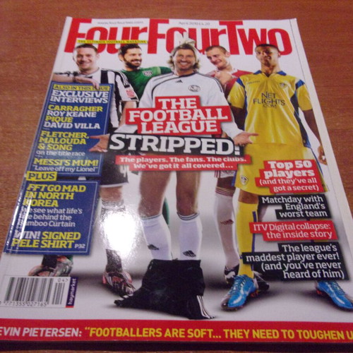 Four Four Two April 2010 like new