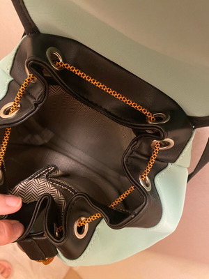 Backpack new, turquoise, summer style