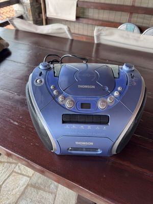 Thomson radio cassette player used with CD and cassette slots