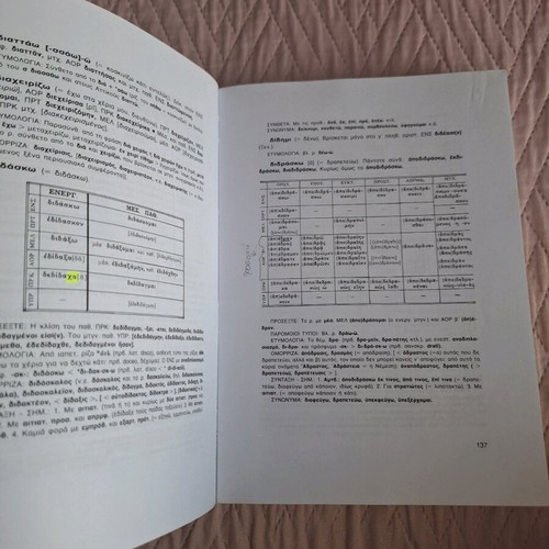 Dictionary of Ancient Greek Verbs Regular and Irregular like new