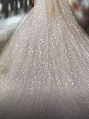 Veil 3 meters length 3 meters width with glitter, like new
