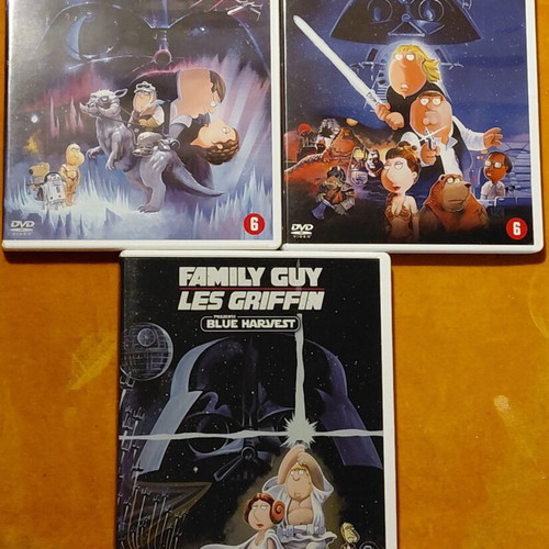 Family Guy Star Wars Trilogy DVD boxset, comedy