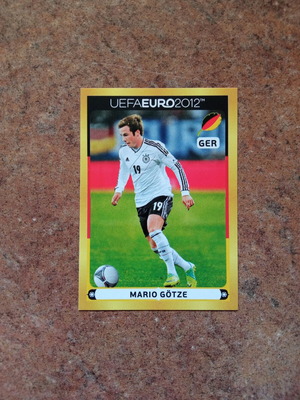 Panini Euro 2012 Deutschland Edition D11 Mario Gotze sticker
