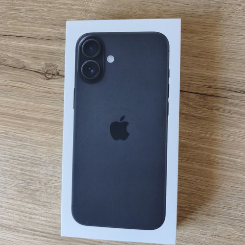 iPhone 16 Plus new, sealed, 128GB, black