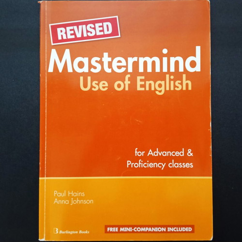 Mastermind Use of English Revised book like new, Burlington