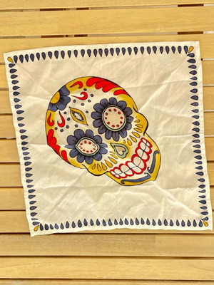 Stella McCartney Kids authentic bandana with skull design new