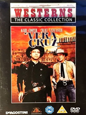 DVD Vera Cruz μεταχειρισμένο, περιπέτεια με αγγλικούς υπότιτλους