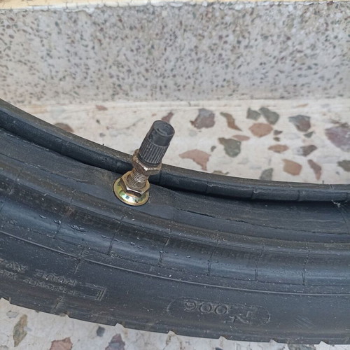 Michelin Gazelle motorcycle tires and tubes used