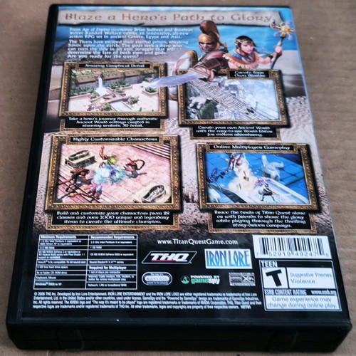 Titan Quest PC CD-ROM like new