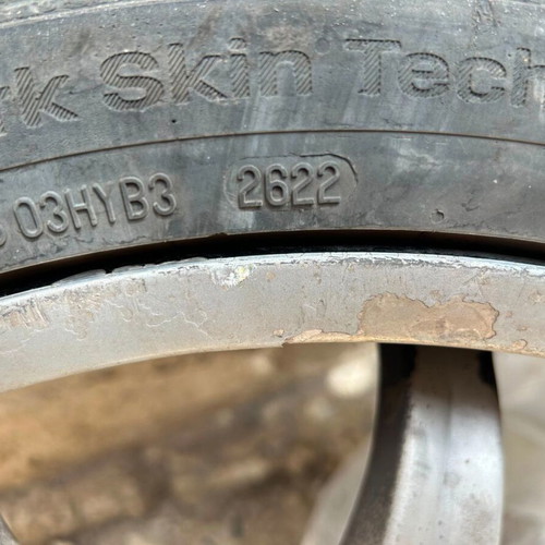 Uniroyal RainExpert 5 tires used with rims, set of 4