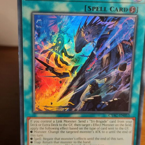 Tri-Brigade Roar Yu-Gi-Oh Spell Card