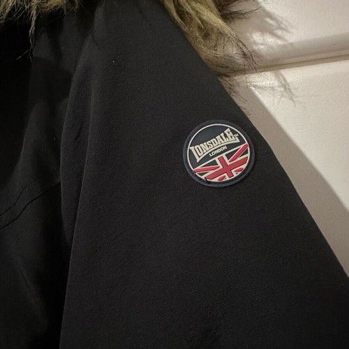 Lonsdale women's jacket black like new, size S