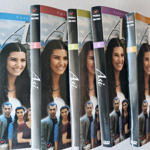 Asi Τουρκική σειρά καινούργια, 5 κασετίνες, 70 DVD μεταγλωτισμένα