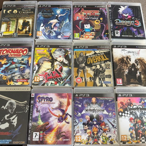Large Lot of 68 Video Games for Nintendo Switch, PS Vita, PS3 and Xbox New