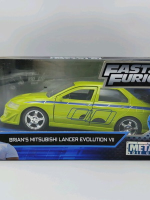 Mitsubishi Lancer VII Fast & Furious 1:32 scale like new, metal