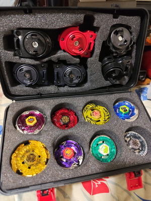 Beyblade case used, empty