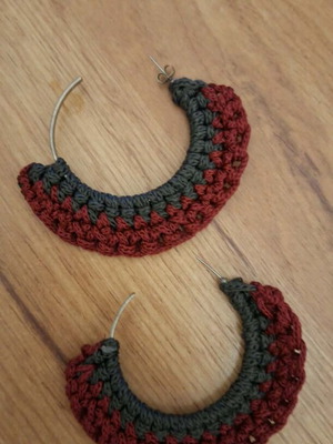 Handmade crochet earrings new