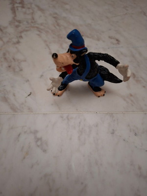 Disney Big Bad Wolf figure Bullyland PVC vintage used
