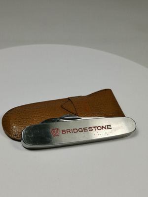 Bridgestone Vintage Promotional Pocket Knife used
