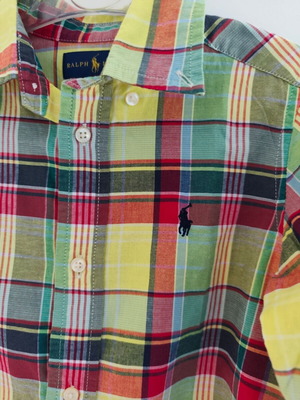 Ralph Lauren Boys' Shirt multicolor, like new, age 3