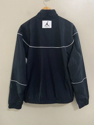 Jordan Essentials Warm Up Jacket Men's M Black/White New