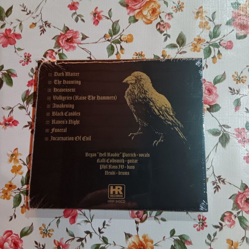 Sentry CD with artwork by Paolo Girardi, heavy metal